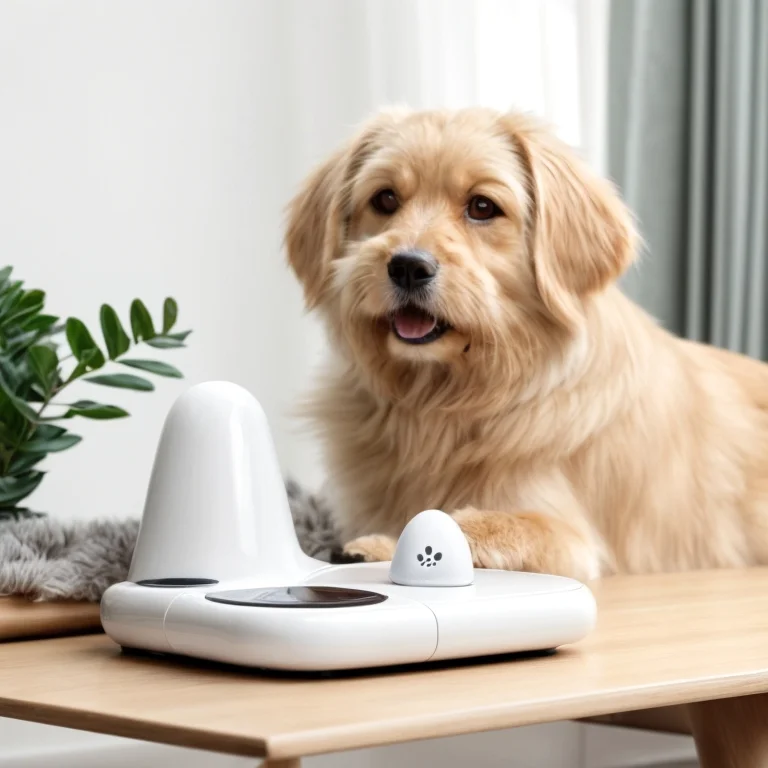 Diagram showcasing Petalune’s AI pet care business model